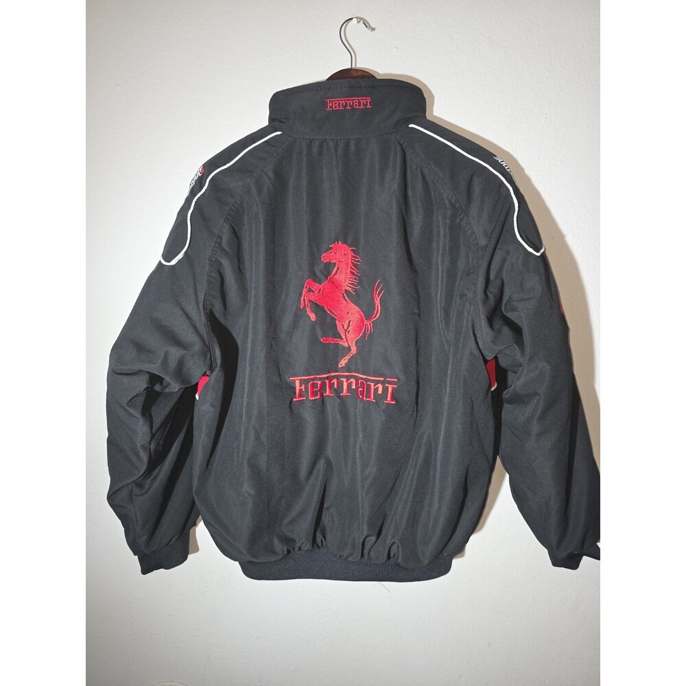 Vintage Ferrari Formula 1 Racing Bomber Jacket, Size Medium - Picture 3 of 8